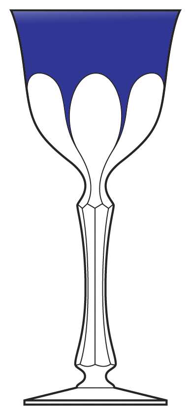 Melitta Cobalt Blue Wine by Ajka-1