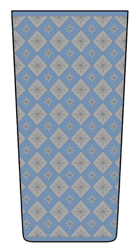 Empire Blue Highball Glass by Artel-1