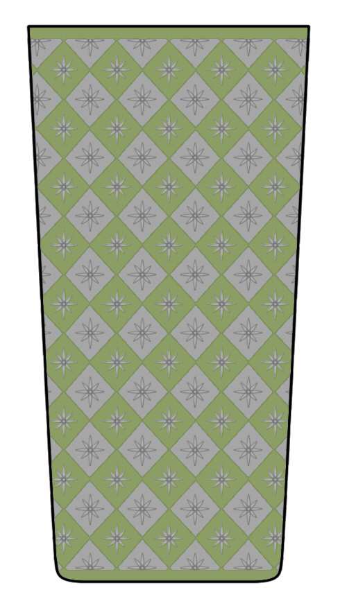 Empire Olive Green Highball Glass by Artel-1