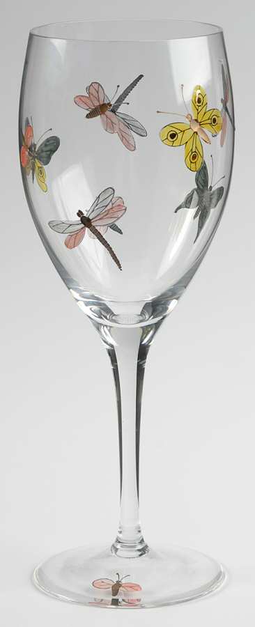 Fly Fusion (Painted) Water Goblet by Artel-1