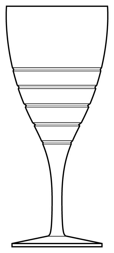 Radius Wine Glass by Atlantis-1