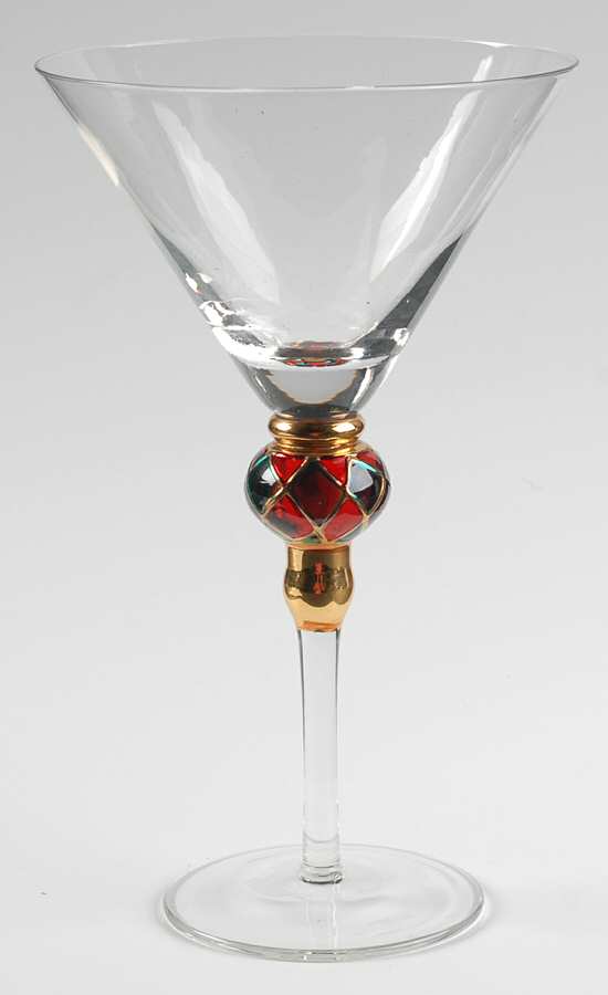 Christmas Splendor Martini Glass by Artland-1