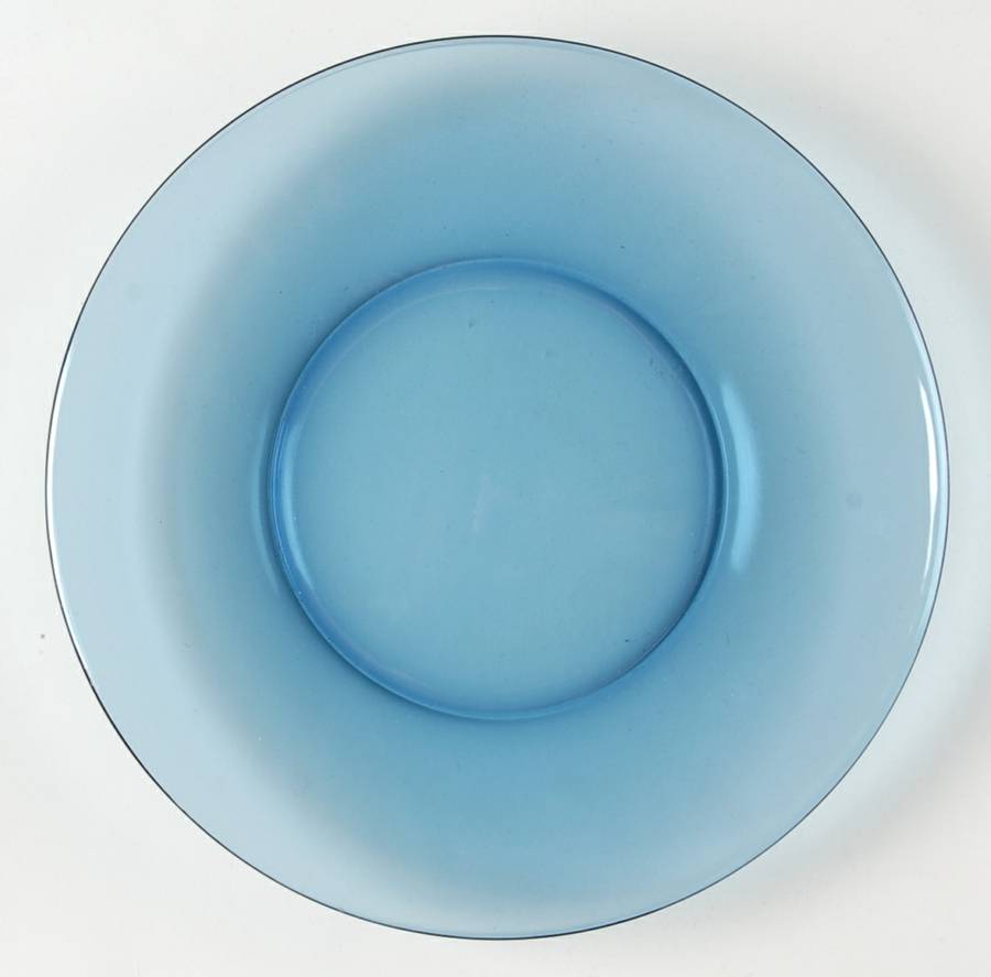 Presence Denim Blue Luncheon Plate by Anchor Hocking-1