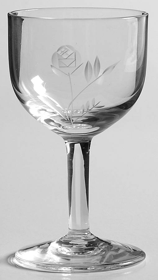 Petite Rose Cordial Glass by Aladdin-1