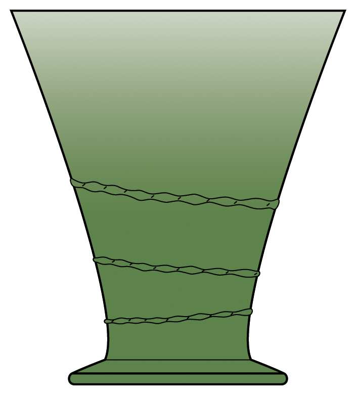 Perlina Green Wine by Amalfi Crystal-1