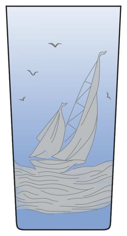 Golden Age of Yachting Azure Highball by Artel-1