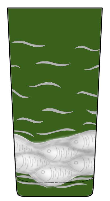 Sardinky Emerald Green Highball Glass by Artel-1