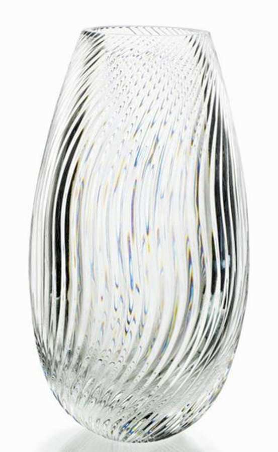 Pleats 13" Teardrop Vase by Atlantis-1
