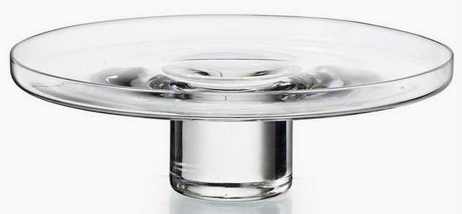 Scudetto 11" Diameter Pedestal Cake Stand No Dome by Atlantis-1