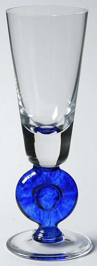 AA1 Blue Cordial Glass by American Atelier-1