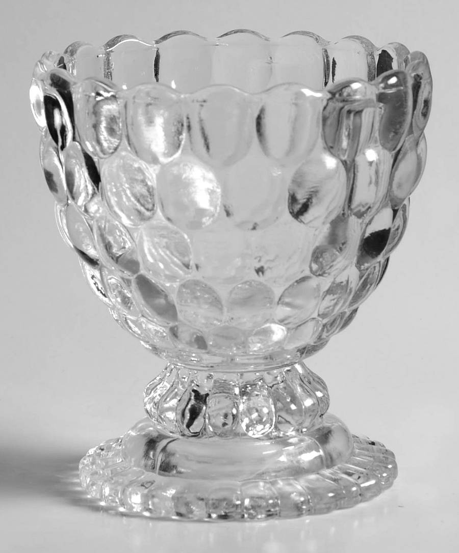 Ovalique Footed Small Candleholder by Avon-1