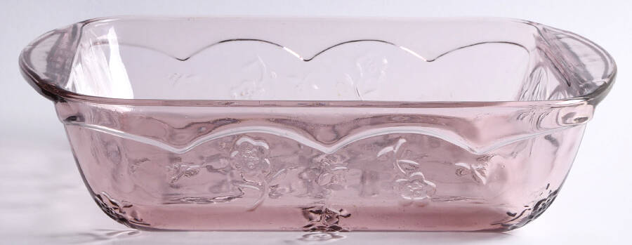 Savannah Clear 8" Square Baker by Anchor Hocking-1