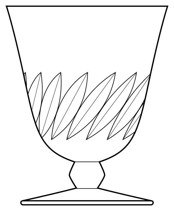 Beauchene Water Goblet by Baccarat-1