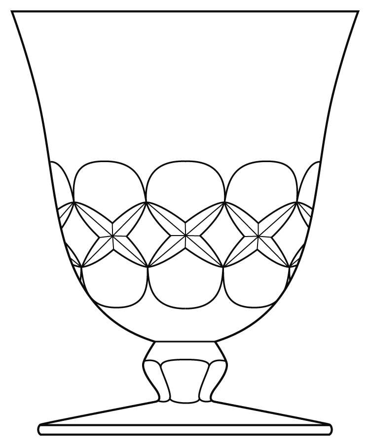 Beauregard Water Goblet by Baccarat-1