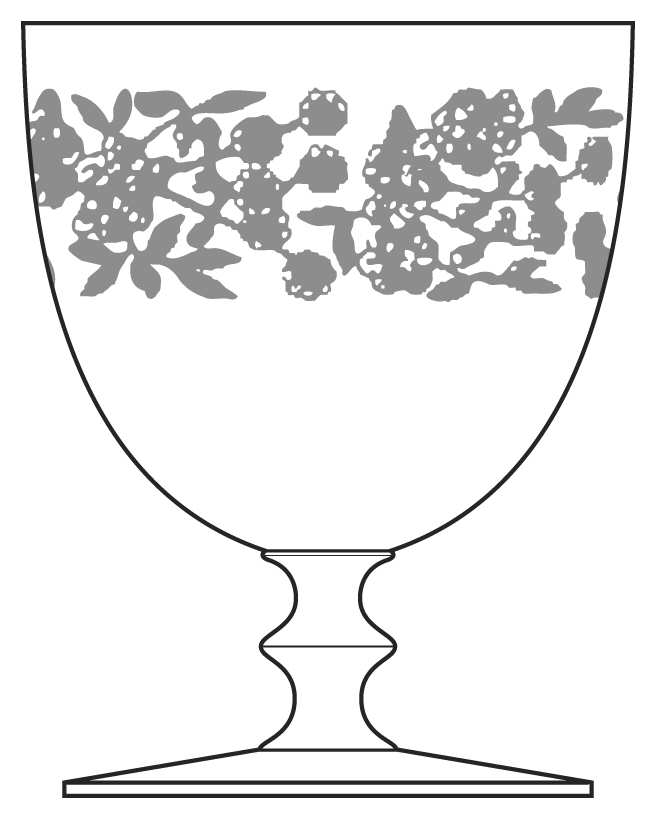 Blue Tower Water Goblet by Baccarat-1