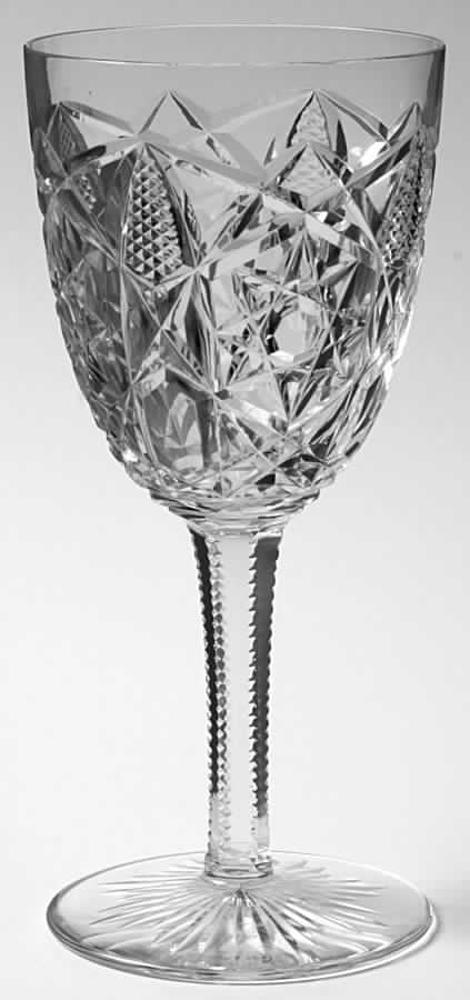 Bogota (Cut) Water Goblet by Baccarat-1