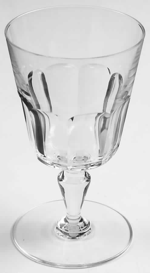Bretagne (Cut) Tall Water Goblet by Baccarat-1