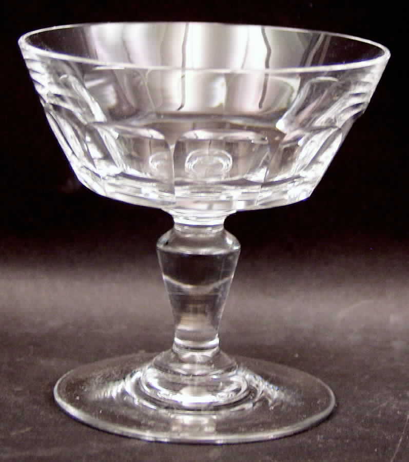 Bretagne (Cut) Champagne/Tall Sherbet by Baccarat-1