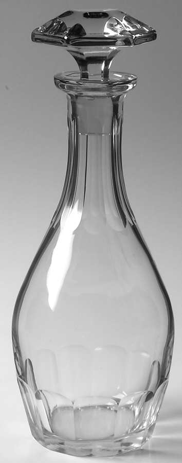 Bretagne (Cut) Decanter & Stopper by Baccarat-1