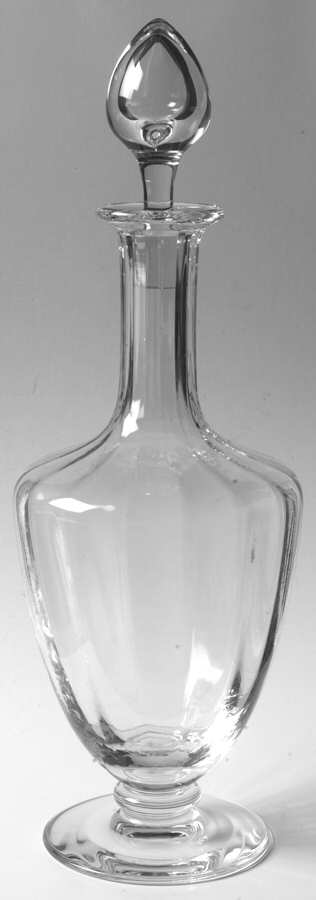 Capri (Optic) Large Decanter & Stopper by Baccarat-1
