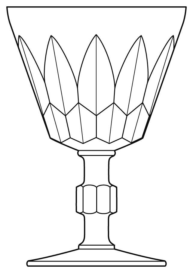 Caracas Water Goblet by Baccarat-1