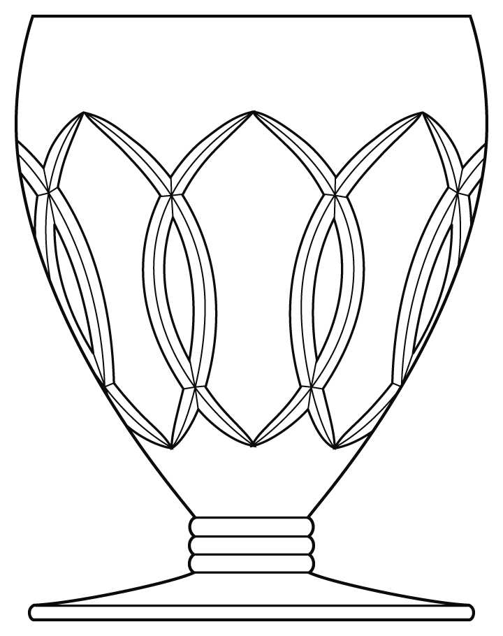 Chenonceaux Water Goblet by Baccarat-1
