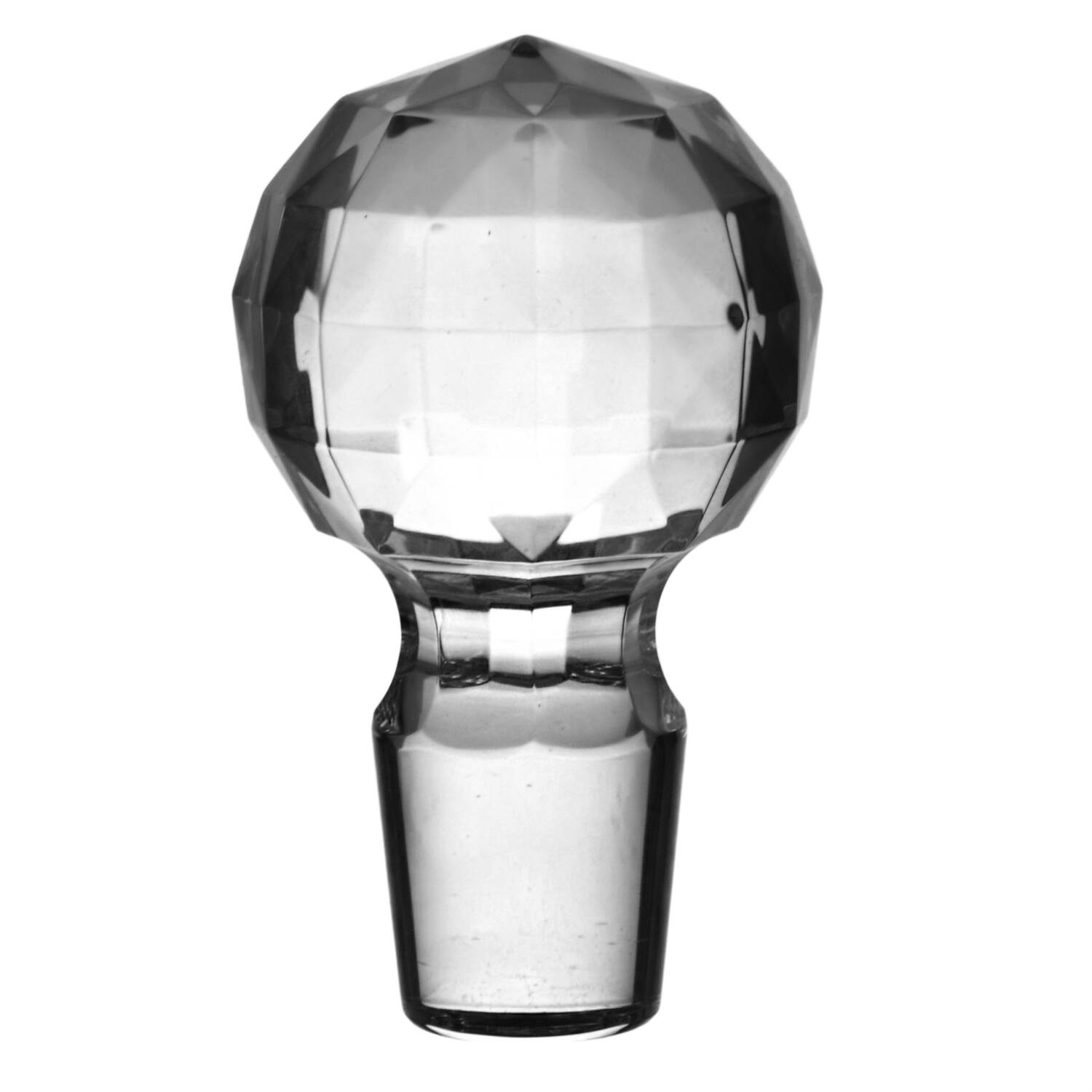 Colbert (Cut) Stopper for Square Decanter by Baccarat-1