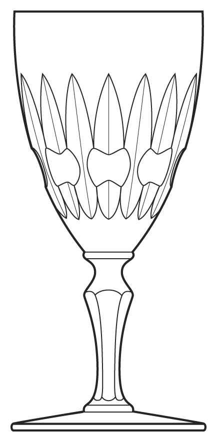 Deauville Water Goblet by Baccarat-1