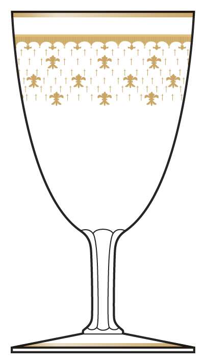 Iris Water Goblet by Baccarat-1