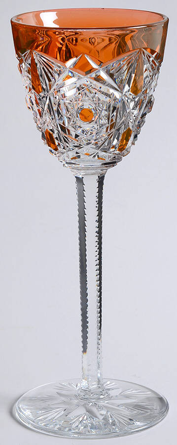Lagny Clear Orange Rhine Wine by Baccarat-1