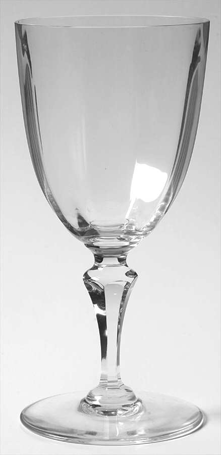 Monte Carlo (Optic) Tall Water Goblet by Baccarat-1
