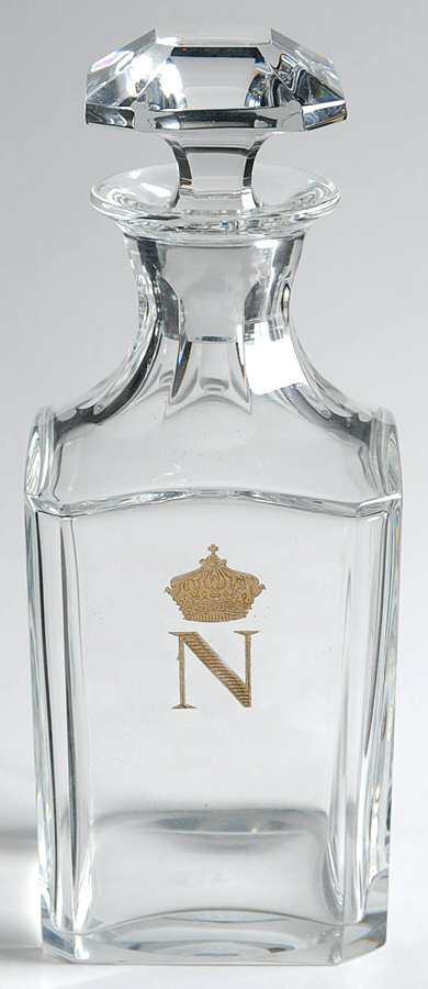 Napoleon (No Leaves) Cordial Decanter & Stopper by Baccarat-1