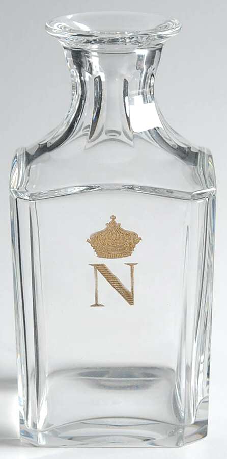 Napoleon (No Leaves) Cordial Decanter No Stopper by Baccarat-1