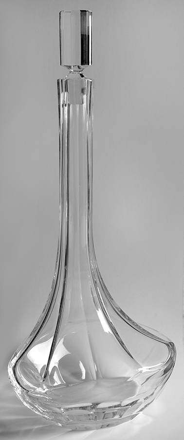 Narcisse (Cut) Decanter & Stopper by Baccarat-1