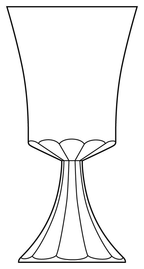 Sylvia Water Goblet by Baccarat-1