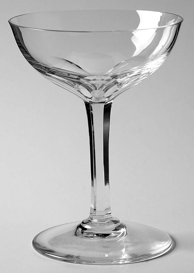 Zurich (Cut) Champagne/Tall Sherbet by Baccarat-1