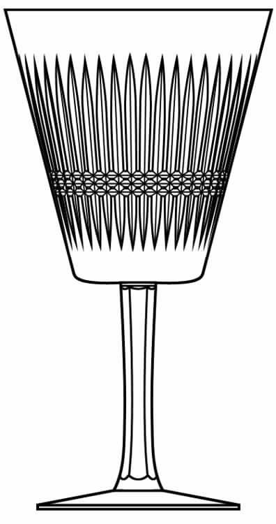 Antoinette Water Goblet by Bayel-1