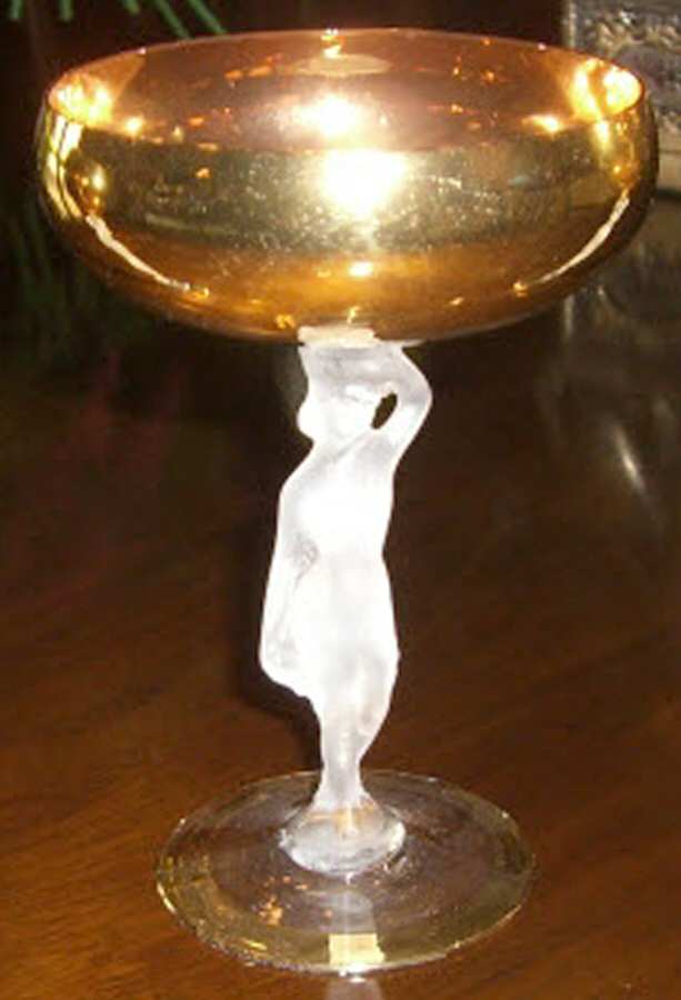 Bacchante Gold Champagne/Tall Sherbet by Bayel-1