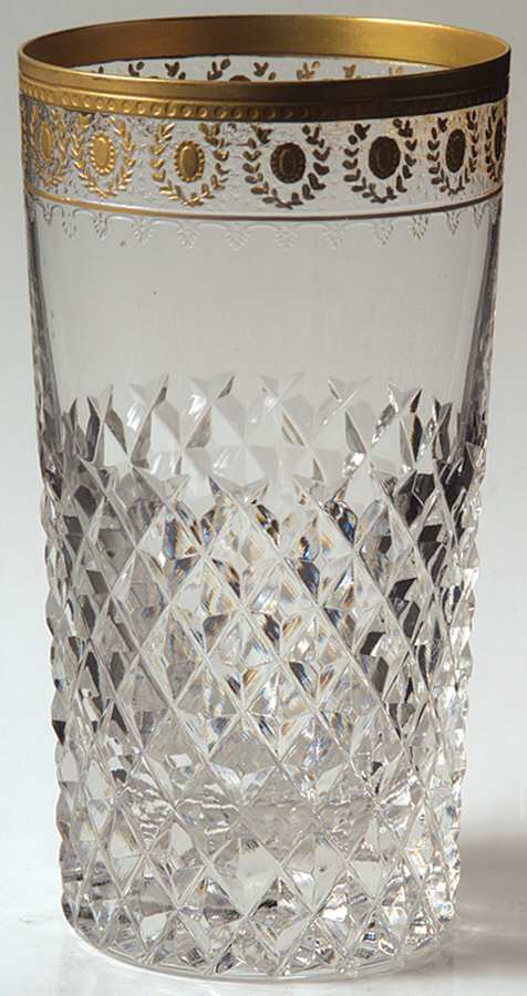 Palais (Gold Trim) Highball Glass by Bayel-1