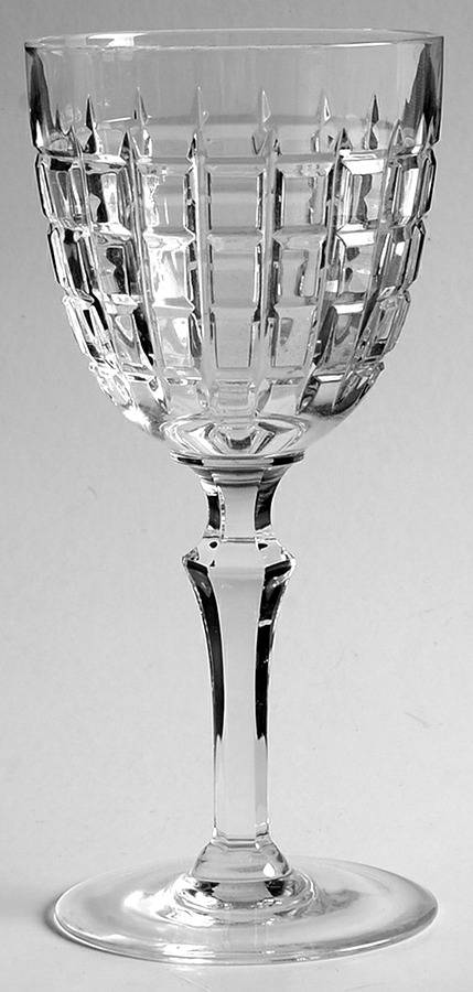 Strasbourg (Cut) Wine Glass by Bayel-1