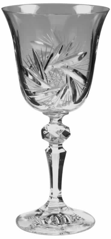 Pinwheel Red Wine by Bohemia Crystal-1