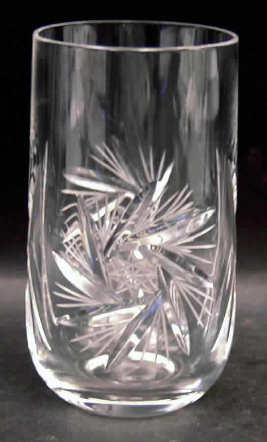 Pinwheel 8 Oz Flat Tumbler by Bohemia Crystal-1