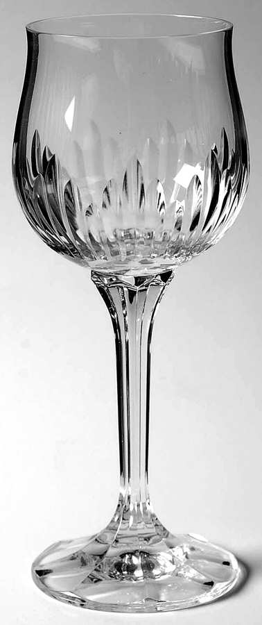 Brighton (Polished Cut) Wine Glass by Bohemia Crystalex-1