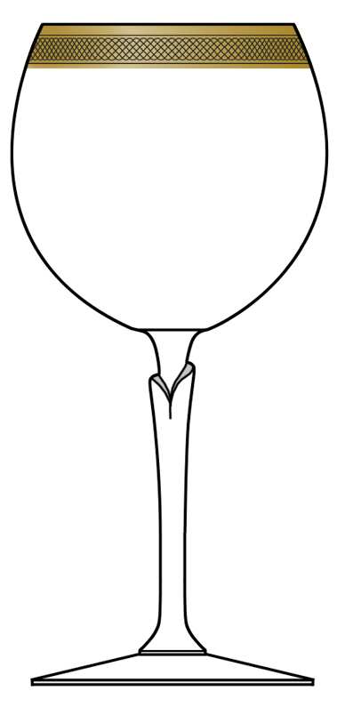 D44031 Water Goblet by Bohemia Crystal-1