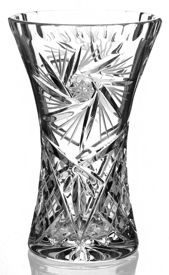 Pinwheel 5" Flower Vase by Bohemia Crystal-1