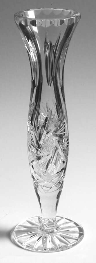 Pinwheel 7" Bud Vase by Bohemia Crystal-1