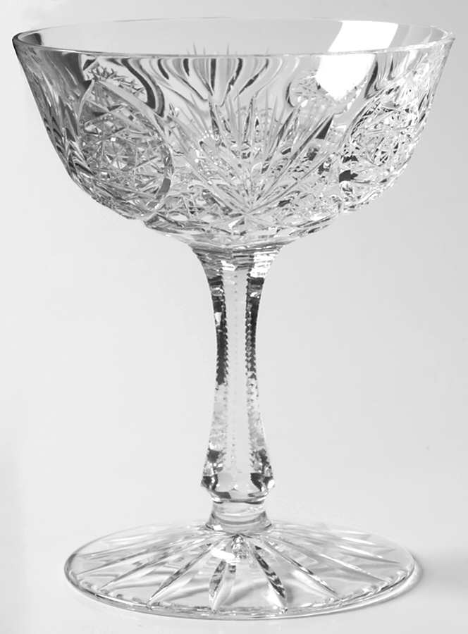 Riviera Champagne/Tall Sherbet by Bohemia Crystal-1