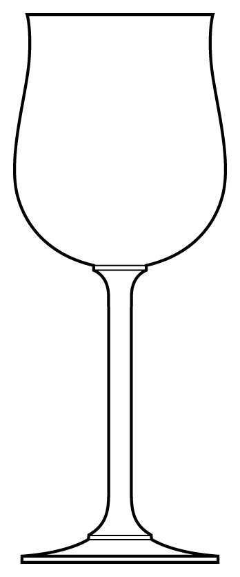 Romy Water Goblet by Bohemia Crystal-1
