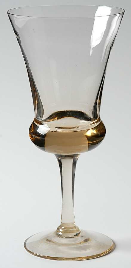 Golden Beatrice Water Goblet by Brodegaard-1