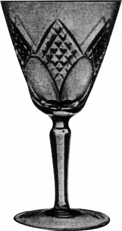 Sorrento Water Goblet by George Borgfeldt-1